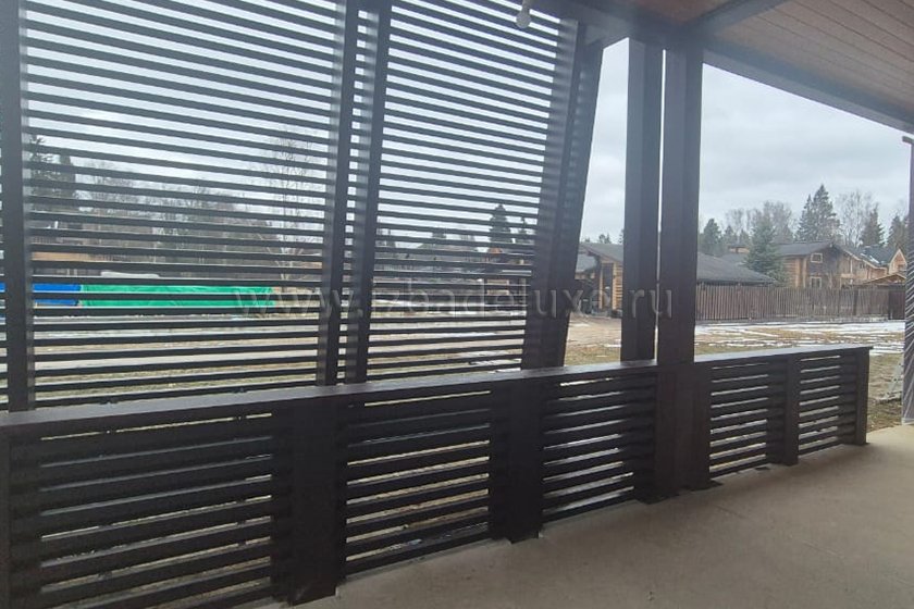 На сайте в разделе «Фото домов» обновлены фотографии дома из клееного бруса «Усадьба Созвездие».