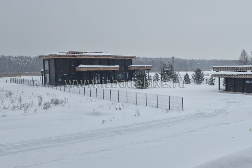На сайте обновлены фотографии дома из клееного бруса «Усадьба Волжская слобода».